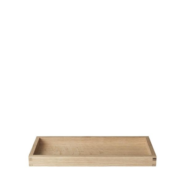 Blomus, Taca BORDA – drewno dębowe, 12,5×30 cm