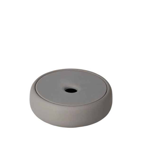 Blomus, Ceramiczny pojemnik na waciki SONO – Satellite, ⌀ 12 cm