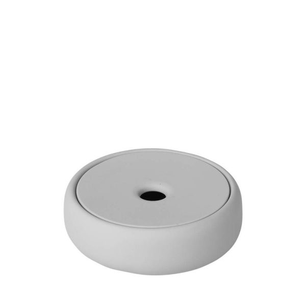 Blomus, Ceramiczny pojemnik na waciki SONO – Micro Chip, ⌀ 12 cm