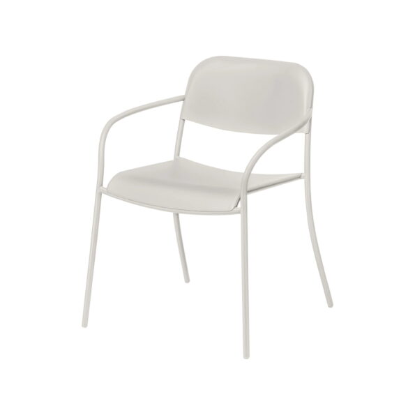 Blomus, Krzesło z podłokietnikami YUA, silk grey