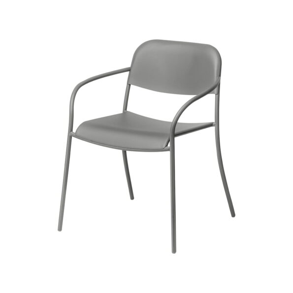 Blomus, Krzesło z podłokietnikami YUA, granite grey